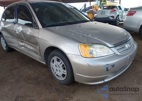 2002 Honda Civic Lx z USA, uszkodzony, nr VIN JHMES16592S002666